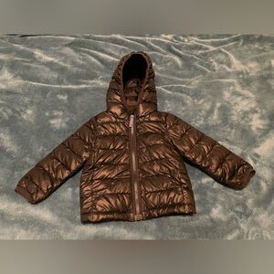 Primary puffer coat, size 12-18 months, black